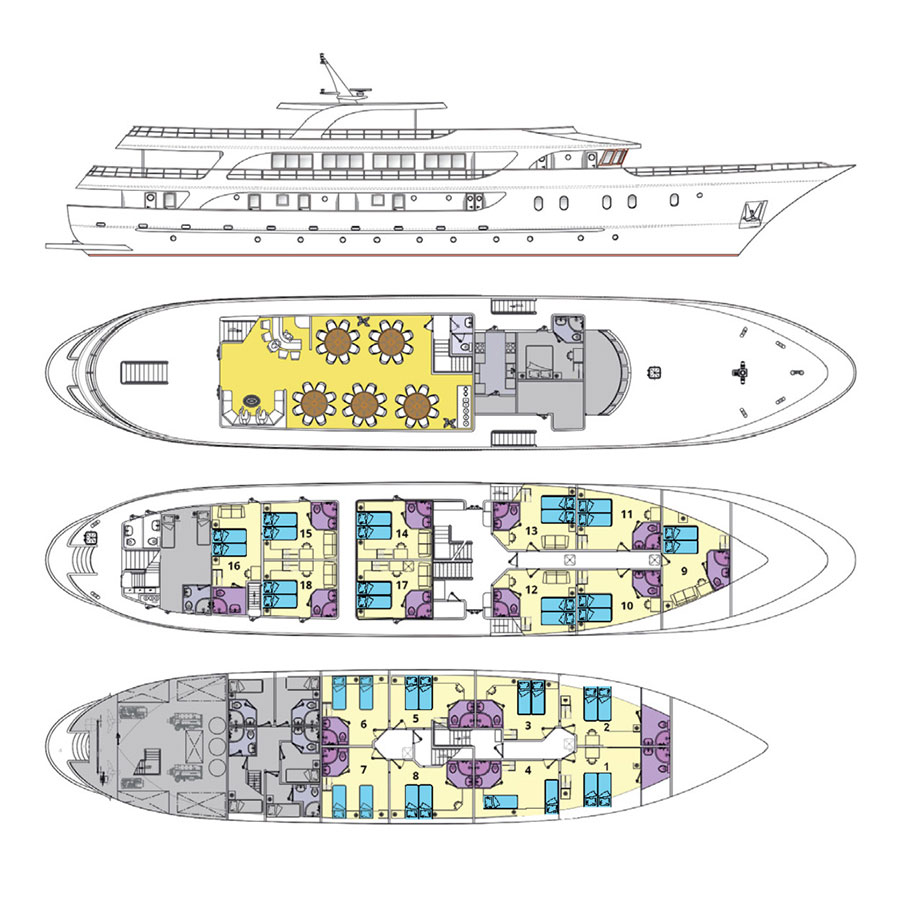 Futura Deck Plan