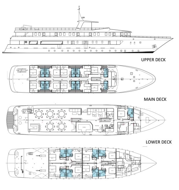Adriatic Sun Deck Plan