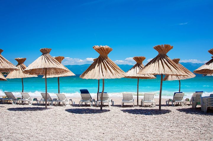 baska beach island krk