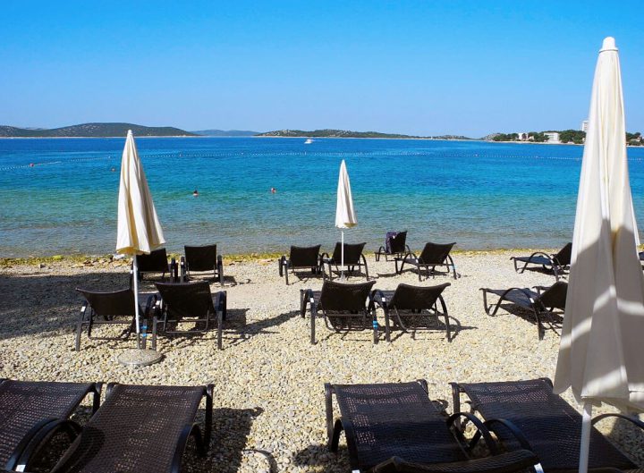 beach vodice croatia