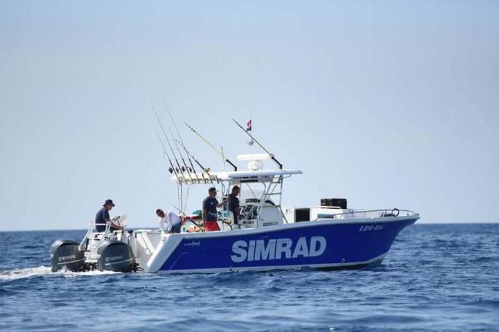 Big Game Fishing In Croatia On The Boat Super Cat