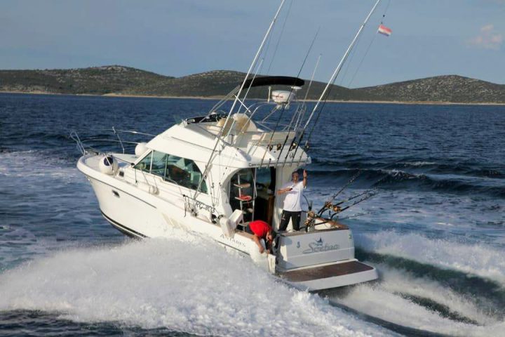 Big Game Fishing On The Boat Svetac