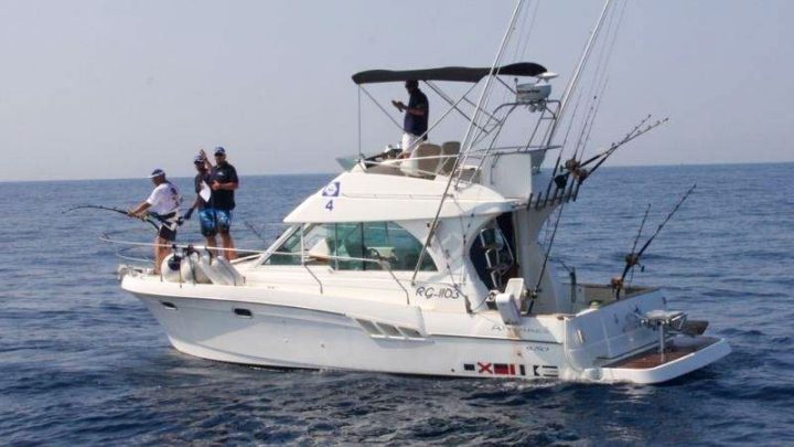 Big Game Fishing On The Boat Svetac