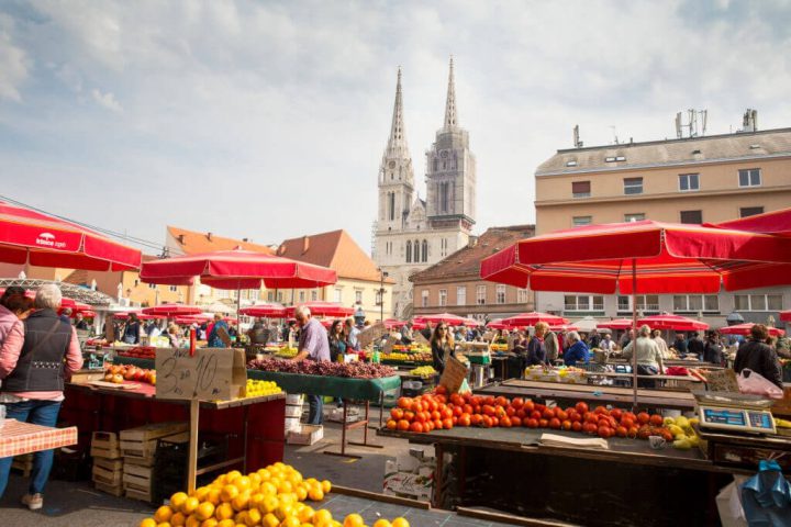 dolac open market zagreb