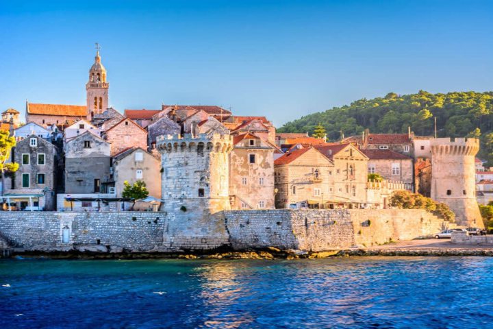 korcula old town croatia