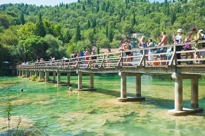 krka river skradin