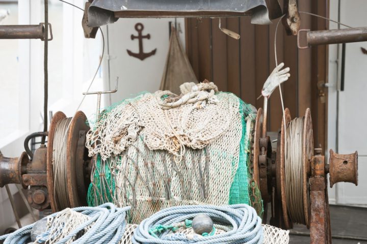 novigrad fishing nets istria