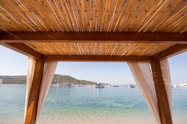 primosten beach croatia