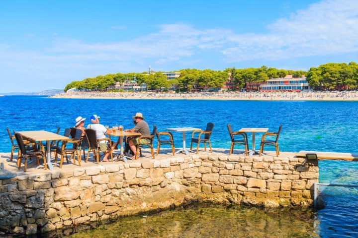 primosten seafront croatia