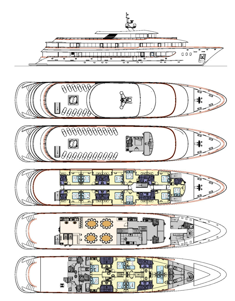 Rhapsody Deck Plan