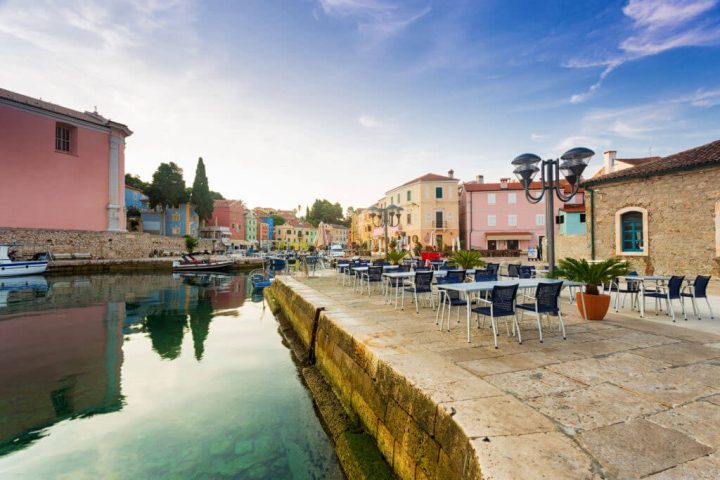 veli losinj town kroatien