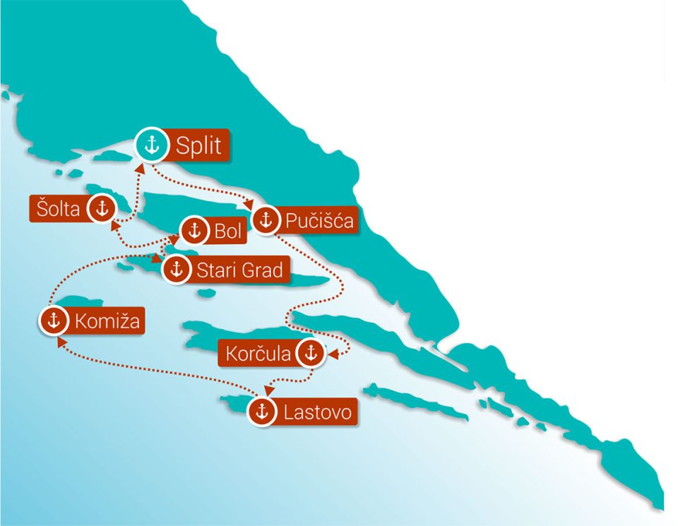 Yoga Cruise In Croatia 8 Days Overview