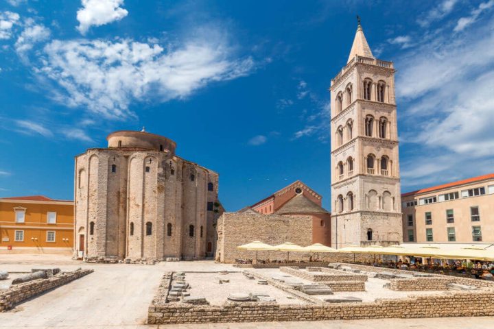 zadar town croatia